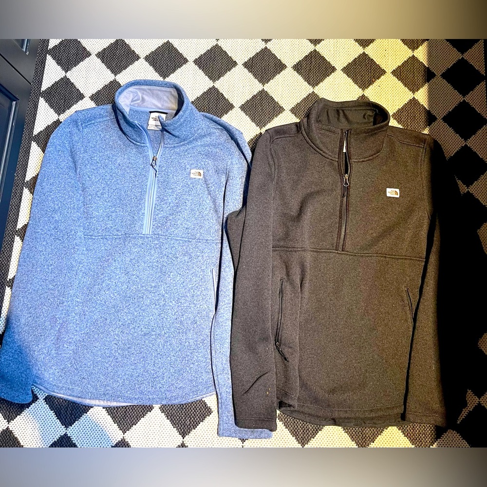 Womens North Face sweaters